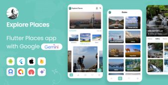 Explore Places - Flutter Places App with Firebase Backend