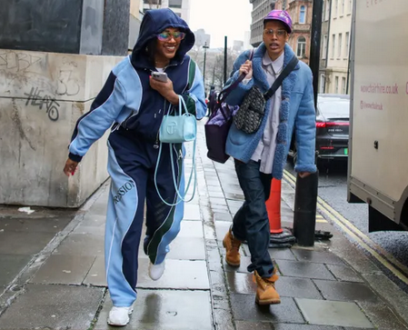 How Street Stylers Gave the Tracksuit a Workout at the Fall Shows